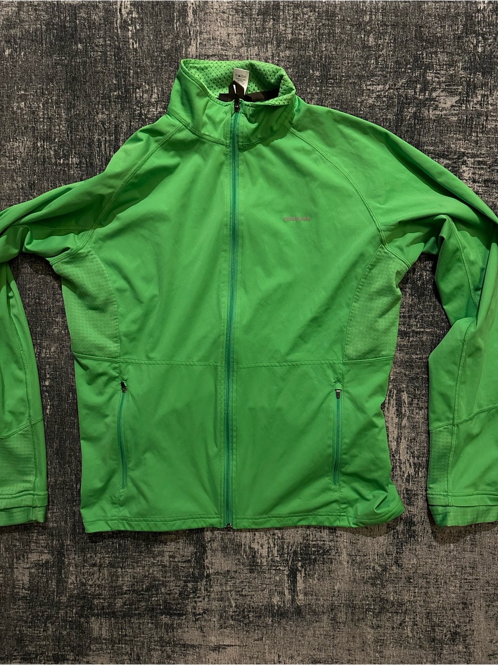 Patagonia Bright Green Men's Zip Jacket
